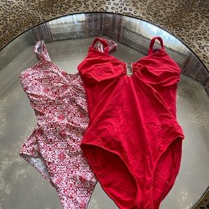 Two Melissa Odabash one piece swimsuit